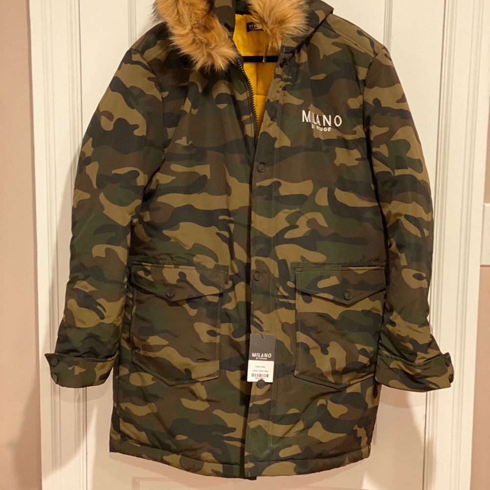 COPY - Milano winter camo coat, unisex XL